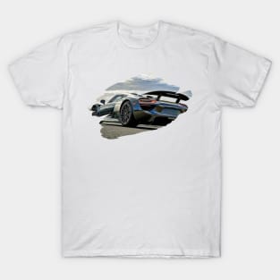 918 Spyder Hybrid Art Print T-Shirt